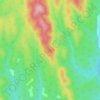 Елец topographic map, elevation, terrain