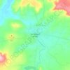San Miguel el Alto topographic map, elevation, terrain