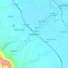 Mangatarem topographic map, elevation, terrain