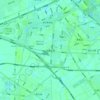 海棠街道 topographic map, elevation, terrain