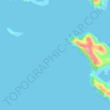 Talbot Bay topographic map, elevation, terrain