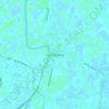 Xuân Trường topographic map, elevation, terrain