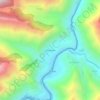 Dhulachaur topographic map, elevation, terrain