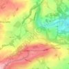 Kiphill topographic map, elevation, terrain