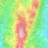 Le Chevronnet topographic map, elevation, terrain