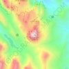 Mount Sinai topographic map, elevation, terrain