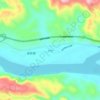 土坪村 topographic map, elevation, terrain