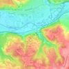 Le Colombier topographic map, elevation, terrain