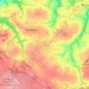 Newtown topographic map, elevation, terrain