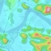 Jade Hill topographic map, elevation, terrain