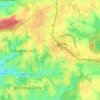Pochwacie topographic map, elevation, terrain
