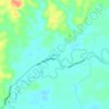 Halong topographic map, elevation, terrain