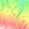 Kibangan topographic map, elevation, terrain