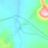 Groot-Marico topographic map, elevation, terrain