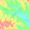 上察汉陀罗村 topographic map, elevation, terrain