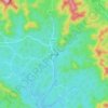 Kunlun topographic map, elevation, terrain