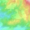 Cabo topographic map, elevation, terrain
