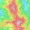 Pian di Balestra topographic map, elevation, terrain