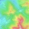 Nui Po Au topographic map, elevation, terrain