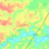 Las Guacamayas topographic map, elevation, terrain