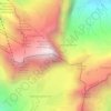 Titlis topographic map, elevation, terrain