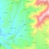 Gawari topographic map, elevation, terrain