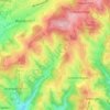 Hufen topographic map, elevation, terrain