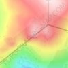 Halti topographic map, elevation, terrain