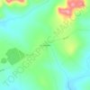 Gercinápolis topographic map, elevation, terrain