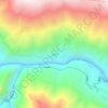 Lagong topographic map, elevation, terrain