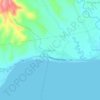 Buyu-an topographic map, elevation, terrain