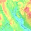 Nut Plains topographic map, elevation, terrain