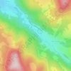Bas du Rupt de la Grange topographic map, elevation, terrain