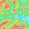 Fourneau Neuf topographic map, elevation, terrain