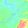Selva Amazónica topographic map, elevation, terrain