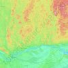 Papineau topographic map, elevation, terrain