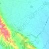 Molinello topographic map, elevation, terrain