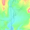 Spring Glen topographic map, elevation, terrain