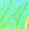 Sentul topographic map, elevation, terrain