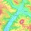 Großtöpfer topographic map, elevation, terrain