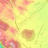 Canoas topographic map, elevation, terrain