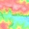 Cascada topographic map, elevation, terrain