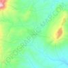 Bukeye topographic map, elevation, terrain