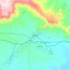 Bedford topographic map, elevation, terrain