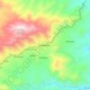 Natonin topographic map, elevation, terrain