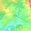 Volia-Starytska topographic map, elevation, terrain