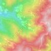 Fornace topographic map, elevation, terrain