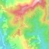 Ban Saen Charoen Mai topographic map, elevation, terrain