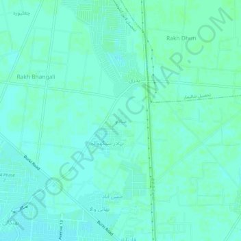 Saado topographic map, elevation, terrain