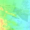 Central topographic map, elevation, terrain